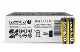 EverActive Industrial Alkaline batéria AAA (LR03) 40ks (EVLR03S2IK)