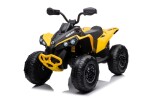 Mamido Detská elektrická štvorkolka Can-Am Renegade 180W 4x4 žltá