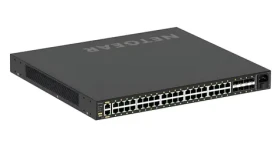 Netgear M4250-40G8F-PoE+ / Switch / Riadený / 40x Gigabit PoE+ / 8x SFP (GSM4248P-100EUS)