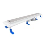 HOPA - Odtokový žľab STANDARDline NEREZ 2v1 (vloženie dlažby) - Rozmer A - 70 cm, Variant roštu - Klasszik OLPZLABST69K