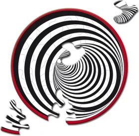 CURIOSI Okrúhle puzzle Picoli: Tunel