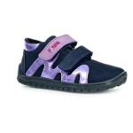 Fare B5516293 modré celoročné členkové barefoot topánky 28 EUR