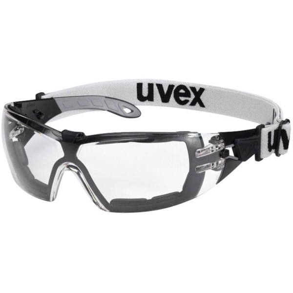 Uvex pheos guard 9192180 ochranné okuliare vr. ochrany pred UV žiarením čierna, sivá; 9192180