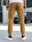 Béžové pánske bojové nohavice FashionStreet UX4177 XL
