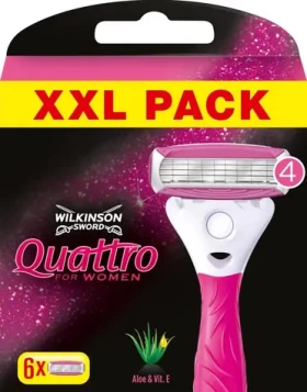 Wilkinson Quattro for Women náhradná hlavica 6ks (WDS037)