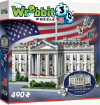 WREBBIT 3D puzzle Biely dom Washington