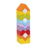 CUBIKA 14996 Veža XI - drevená skladačka 12 dielov