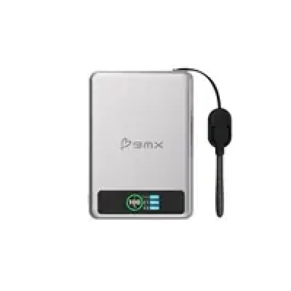 BMX SolidSafe™ 10K SOLID-State magnetická powerbanka strieborná / 10000 mAh / 30W / 2x USB-C (BMX-B939-10-SI)