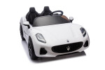 Mamido Mamido Elektrické autíčko Maserati GranTurismo Folgore 24V | 480W | 60 kg biele