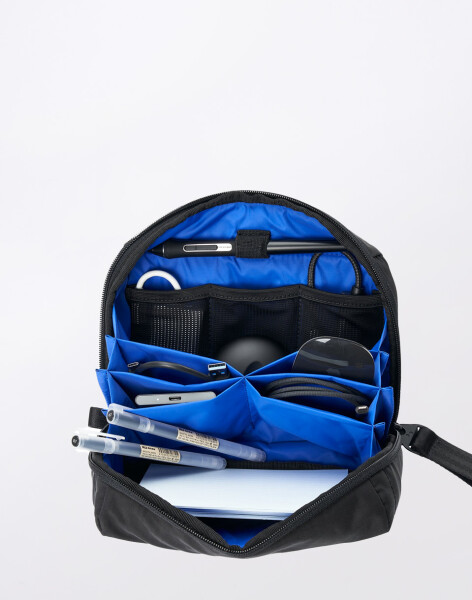 Pinqponq Tech Pouch Crinkle Black