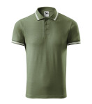 Mestská polokošeľa pánska khaki 2XL