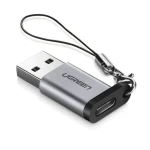 Ugreen Adaptér USB-A 3.0 (M) - USB-C (F) sivá (6957303855339)