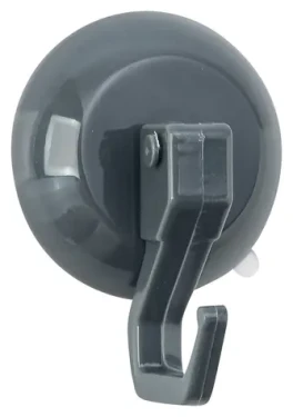 MSV háčik s prísavkou sivý / Háčik / plast / priemer 5,5 cm / nosnosť 4,5 kg