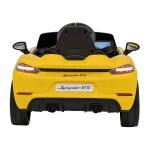 Mamido Elektrické autíčko Porsche Spyder RS ​​718 MP4 žlté