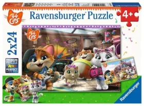 Ravensburger Puzzle 44 mačiek