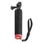 HAMA plávajúca rukoväť 2v1 čierna / Rukoväť pre akčné kamery / pre GoPro / závit 1/4" / 19 cm