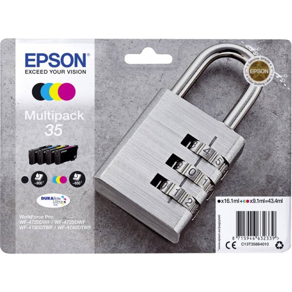 Epson Toner T3586 (Cyan, Magenta, Yellow, Black)