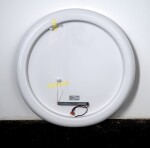 SAPHO - FLOAT LED podsvietené zrkadlo, ø 74cm, biela 22574