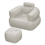 Mamido Nafukovacie kreslo Bestway 75137 svetlé