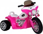 Lean Toys elektrická motorka JT568 6V4Ah růžová