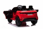 Mamido Detské elektrické autíčko Range Rover Evoque červené