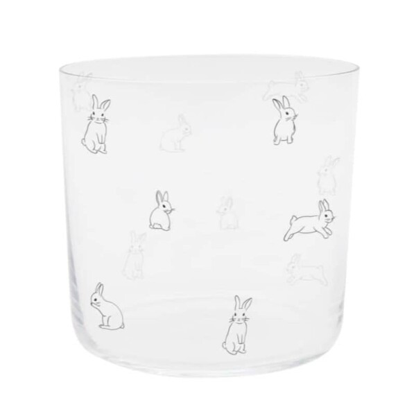 Eulenschnitt Pohár na vodu Rabbit Black 350 ml