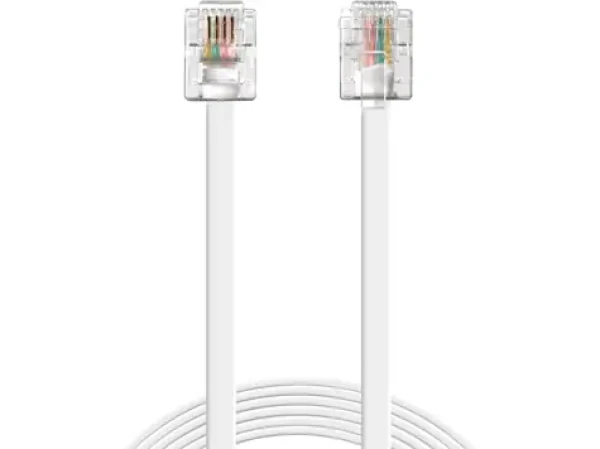 Sandberg telefónny kábel RJ11 gt; RJ11 1.8m biela (500-60)