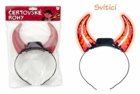 TEDDIES Rohy čertovské svietiace