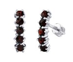 Silvego Strieborné náušnice Barno s Brilliance Zirconia SILVEGOB380188SEGR