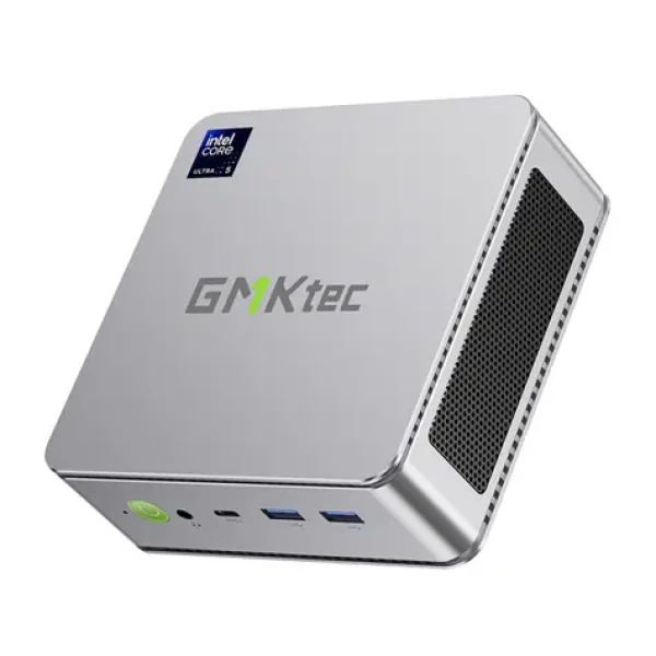 GMKtec K9 strieborná / Intel Core Ultra 5 125H / 32GB / 1TB SSD / Intel Arc / Wi-Fi / BT / LAN / W11P (K9-1)