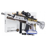 Mamido Detská puška M416 na vodné guľôčky s príslušenstvom biela