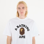 Tričko A BATHING APE College Tee UNISEX White M