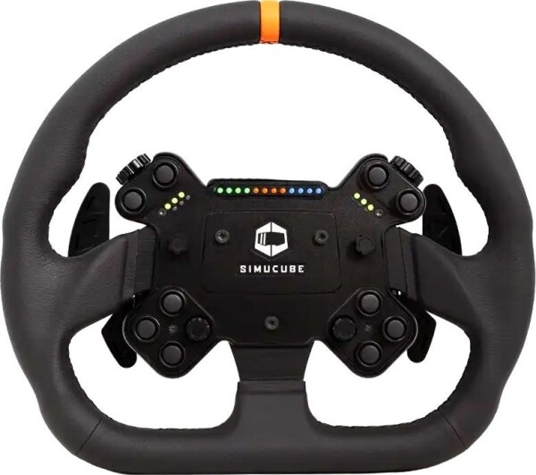 Cammus Simucube Valo GT-23 Wireless Lenkrad (32 cm) - Leder, schwarz