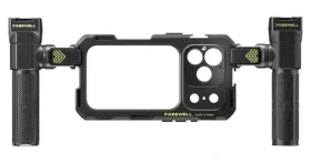 Freewell Genius Rig pre iPhone 17 Pro / Kamerový rig / SnapClamp / 4× cold shoe / 17mm závit / Bluetooth ovládanie (FW-IP17P-GVK)