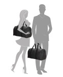 Cestovná taška Enrico Benetti Rotterdam Sport Bag Black