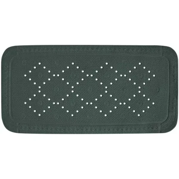 Spirella ALASKA protišmyková podložka do vane tmavo zelená / PVC / 71 x 36 cm