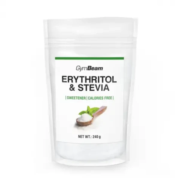 Erytritol Stévia sladidlo - GymBeam (240 g) (79882-1-240g)
