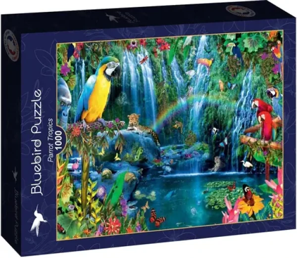 BlueBird Puzzle Tropickí papagáje