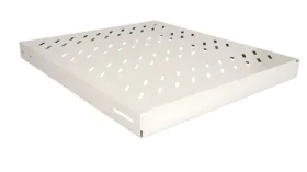 Equip 19" sivá / Polica / 1U / výška 44 mm / nosnosť 100 kg (EZVS-19-1-50-G)