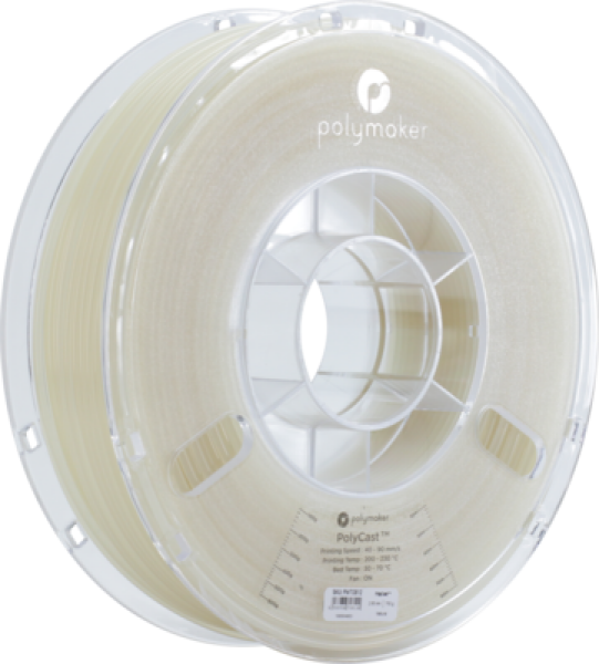 PolyCast filament natural 1,75 mm Polymaker 750 g