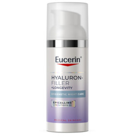 EUCERIN Hyaluron-Fil. + longevity epicelline + provitamin B nočný krém 50 ml