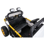 Mamido Detské elektrické autíčko Buggy UTV Speed 24V biele