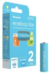 Panasonic Eneloop Lite Nabíjacie batérie AA 950 mAh 2ks / Ni-MH / blister (BK-3LCCE/2BE)