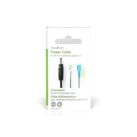 Nedis Napájací kábel pre fotopasce čierna / Napájací kábel / DC zásuvka F1 / 2 m / Meď (WCPC2612BK)
