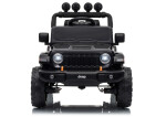 Mamido Elektrické autíčko Jeep Rubicon 24 V 2x200 W čierne