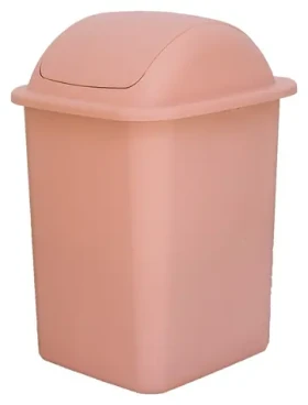 Belli e Forti FLIP výklopný odpadkový kôš 18 l koralová / plast / výška 39 cm