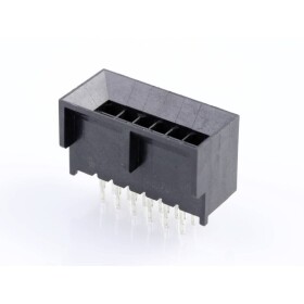 Molex vstavaná pinová lišta (štandardná) Počet pólov 12 452801201 1 ks Tray; 452801201