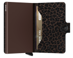 Mini peňaženka Secrid Miniwallet Leo Brown