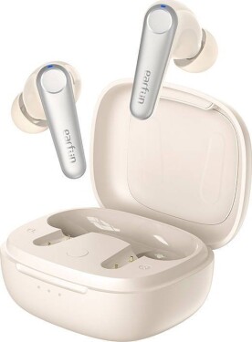 EarFun Air Pro 3 biele / bezdrôtové slúchadlá / mikrofón / Bluetooth 5.3 / IPX5 / výdrž až 45 h (TW500W)