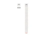 Samsung Textilný remienok Galaxy Watch 4/5/6/7 ružová/biela S/M / Remienok / Textil / 20 mm (57983128023)